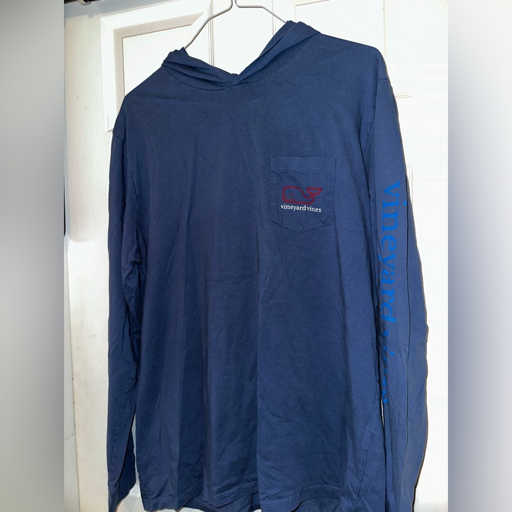 Vineyard Vines Blue Long Sleeve Tee